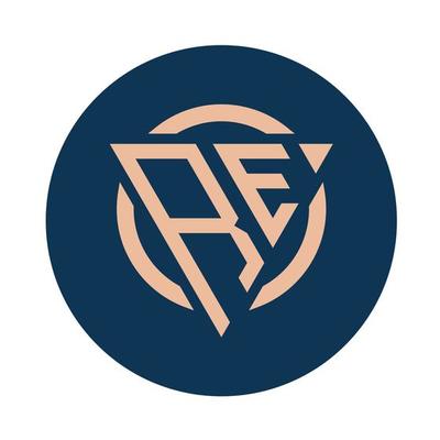 Creative simple Initial Monogram RE Logo Designs.