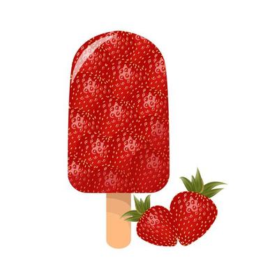 Download Ice Cream, Sorbet, Strawberry. Royalty-Free Vector