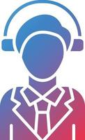 Vector Design Call Center Icon Style