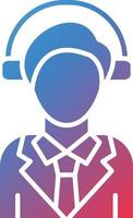 Vector Design Call Center Icon Style