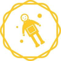 Space Man Vector Icon