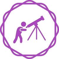 Adjusting Telescope Vector Icon