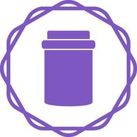 Jam Bottle Vector Icon