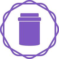 Jam Bottle Vector Icon