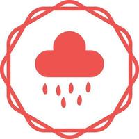 Rain Cloud Vector Icon