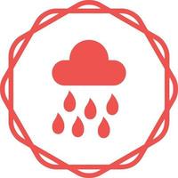 Raining Vector Icon