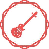 Electric Guitar Vector Icon