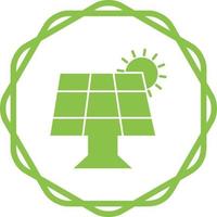 Solar Panel Vector Icon