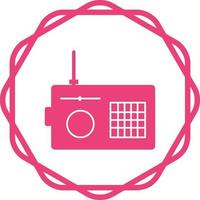 Radio Vector Icon