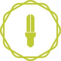 Energy Saver Bulb Vector Icon