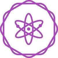 Atomic Structure Vector Icon