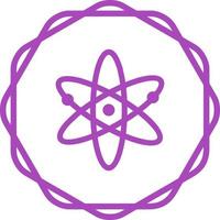 Atomic Structure Vector Icon