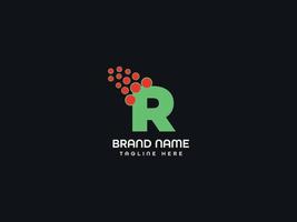 r letter logo vector