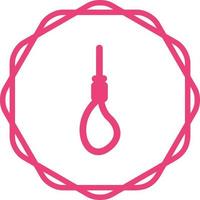 Noose Vector Icon