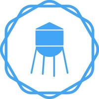 Water Tower Vector Icon