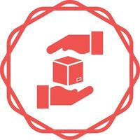 Receive Package Vector Icon