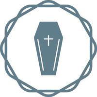 Coffin Vector Icon