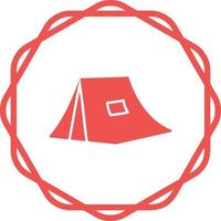 Tent Vector Icon