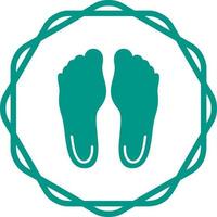 Feet Vector Icon