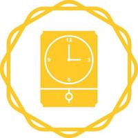 Large Clock Vector Icon