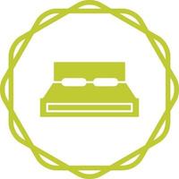 Double Bed Vector Icon