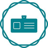 Identity Card Vector Icon