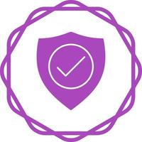 Verified Protection Vector Icon