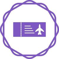 Plane Tickets Vector Icon