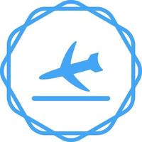 Flight Landing Vector Icon