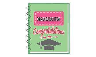 Graduation Congratulations T-shirts Design. vector