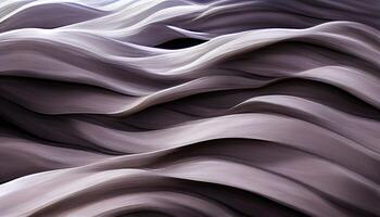 Purple soft watercolor waves, abstract background. photo