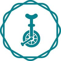 Unicycle Vector Icon