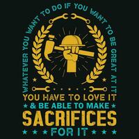 Labor day typography or graphics tshirt design vector
