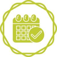Calendar Vector Icon