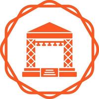 Stage Vector Icon