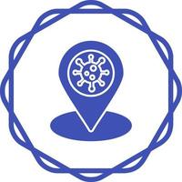 Covid Location Vector Icon