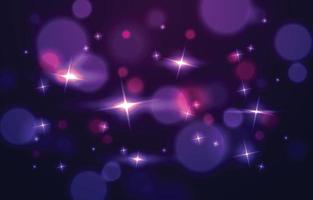 Sparkle Bokeh Effect Background vector