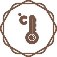 icono de vector de alta temperatura