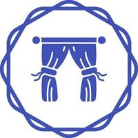 Curtains Vector Icon
