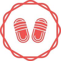Slippers Vector Icon