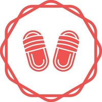 Slippers Vector Icon