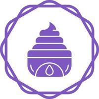 Cream Vector Icon