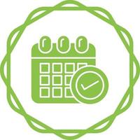 Schedule Vector Icon