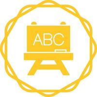 Chalk Board Vector Icon