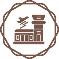 icono de vector de aeropuerto