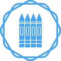 Crayons Vector Icon