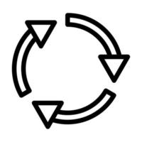 reciclado icono diseño vector