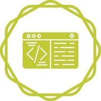 Coding Vector Icon