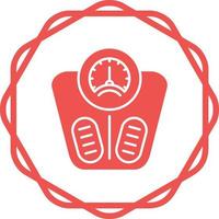 Weight Scale Vector Icon