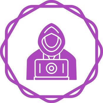 Hacker Vector Icon